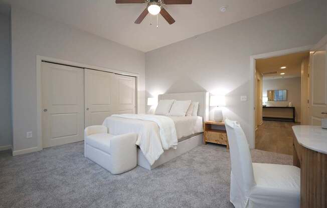 Bedroom at Residences At 1717, Cleveland, OH, 44114