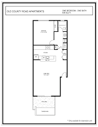 1 bed, 1 bath, 836 sqft, $3,195