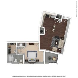 1 bed, 1 bath, 783 sqft, $1,590