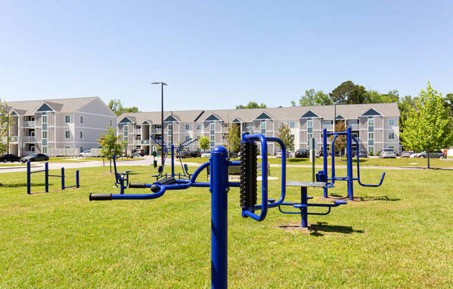 Outdoor Fitness Center at Liberty Club, Hinesville