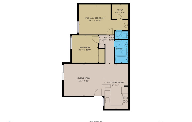 2 beds, 1.5 baths, 700 sqft, $2,295, Unit 28