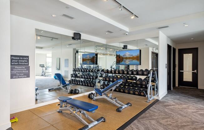 Fitness Center at The Sutton, Atlanta, GA