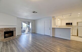 Renovated 2BR/2BA Condo w/ Fireplace, Balcony & In-Unit Laundry — Sunset Bay