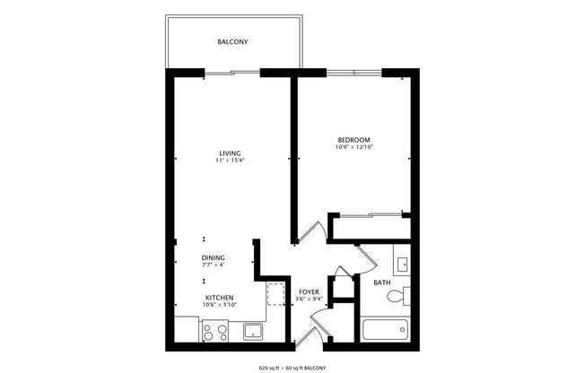 1 bed, 1 bath, 650 sqft, $1,934, Unit APT. 31