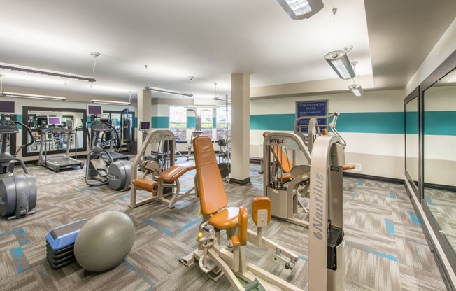 Fitness Center at The Flats at Wheaton Station in Wheaton, MD