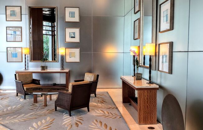 Koolani Kakaako Fully Furnished 2 Bedroom 2 Bathroom 2 Parking Executive Condominium with Ocean and Sunset Views
