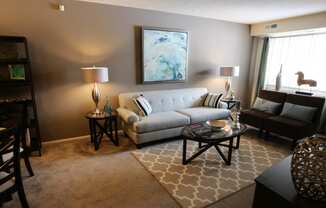 Comfortable Living Room at Willowood Apartments, Eastlake, 44095