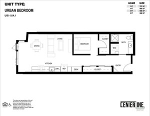 Studio, 1 bath, 709 sqft, $2,667
