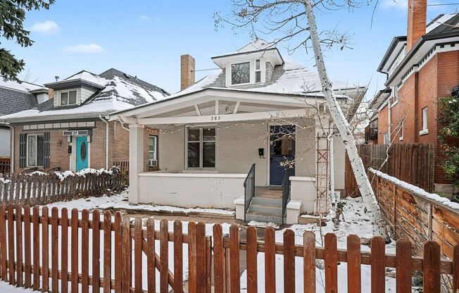 2 Bed 2 Bath Home for Rent In Wash Park area!