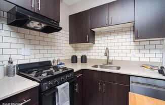 Upgraded appliances and modern finishes