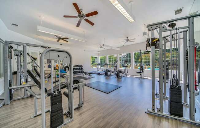 The Commons apartments fitness center