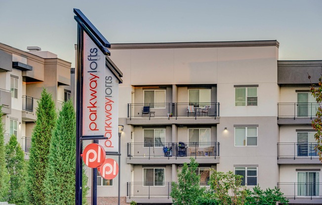 Parkway Lofts Signage