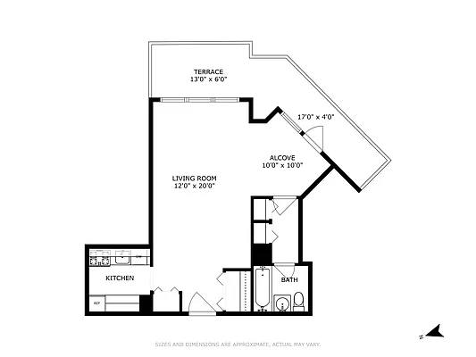 Studio, 1 bath, $4,595, Unit 2028
