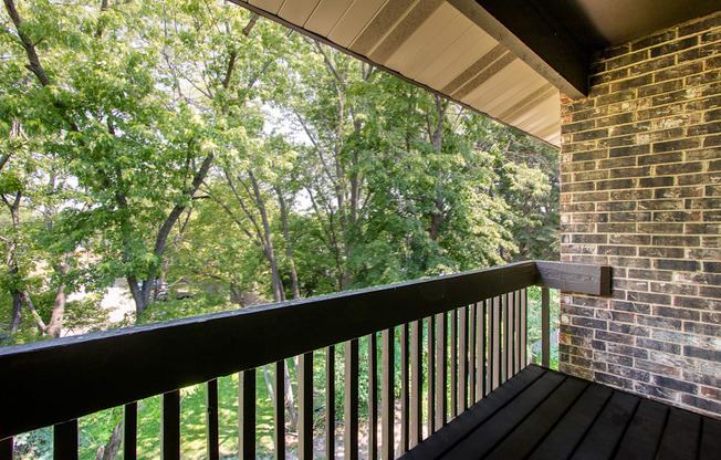 Mature Tree Balcony Views at Emerald Pointe Apartments, Illinois, 60061