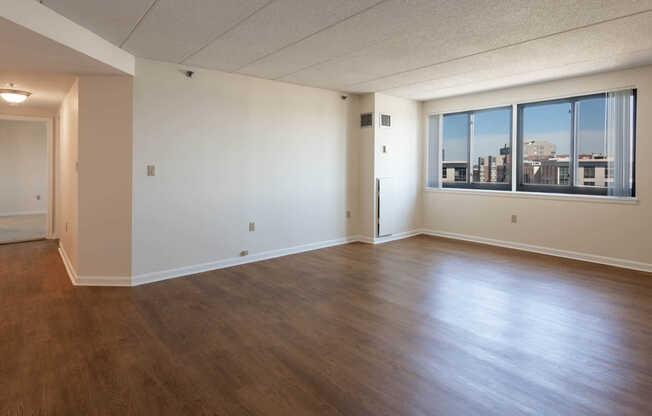 Living Room with Hard Surface Flooring