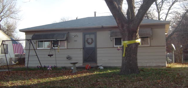 Two-Bedroom, One Bath House