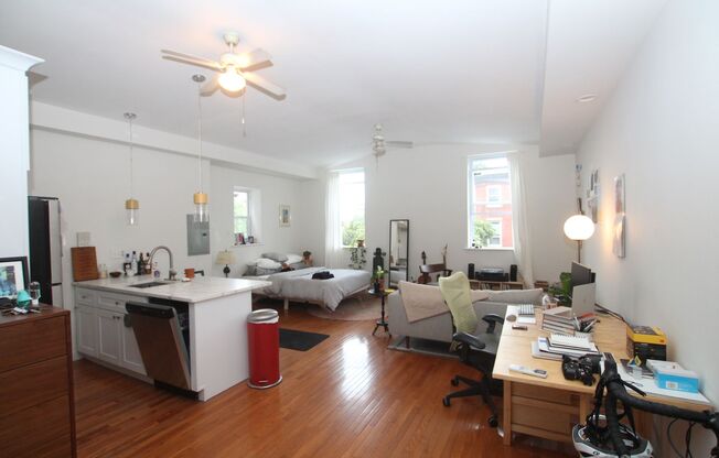 Fully renovated studio available in Northern Libertie