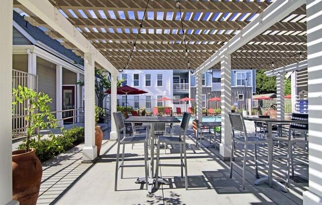 Patio at Swimming Pool area