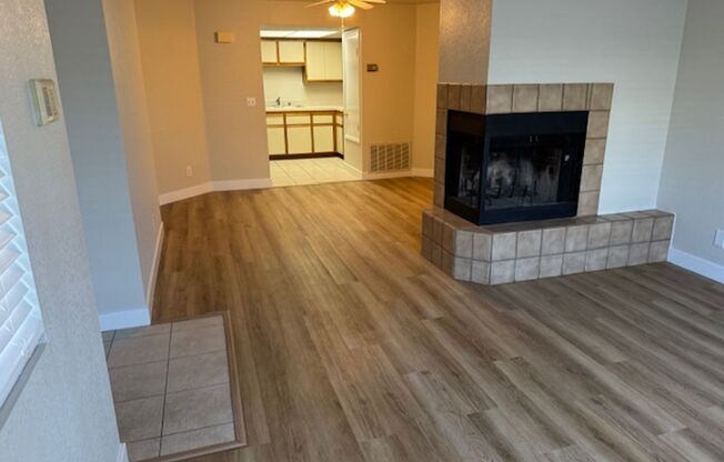 2 bed ground floor unit  fully remodeled