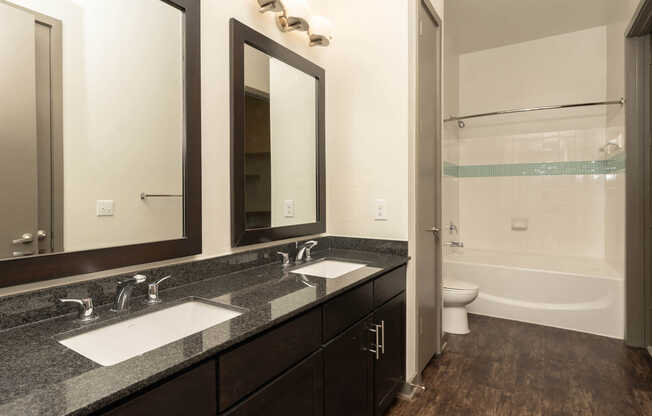 Bathroom with Double Vanity