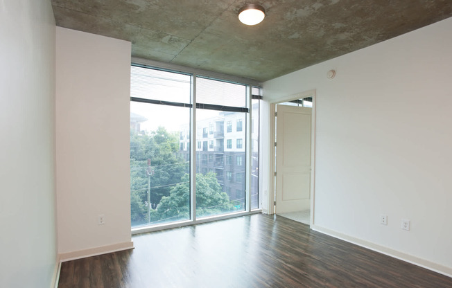 Living Room with Hard Surface Flooring