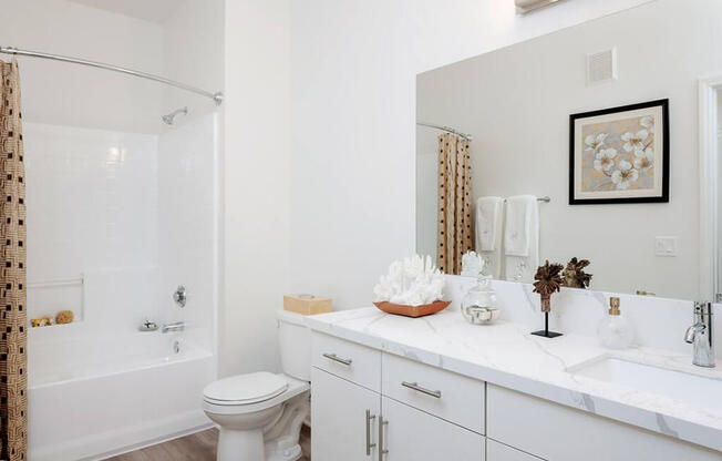 Bathroom With Bathtub at The Missions at Rio Vista, California