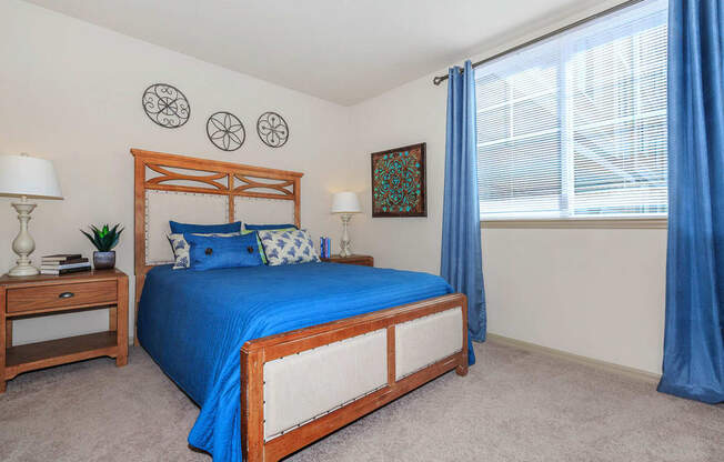 Bedroom at Riversong Apartments in Bradenton, FL