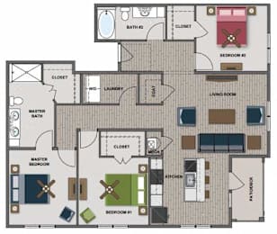 3 beds, 2 baths, 1,448 sqft, $2,515