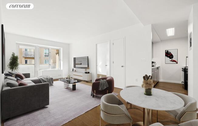 2 beds, 1 bath, $4,333, Unit 10J