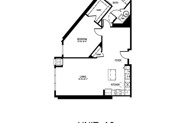 1 bed, 1 bath, 1,023 sqft, $3,495, Unit 454