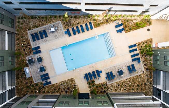 Aerial Pool