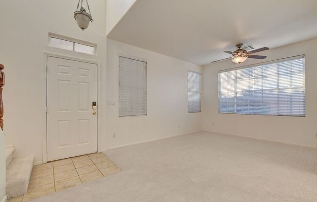 This spacious two-story home is located in a highly desirable community offering a pool, walking trails, and parks!