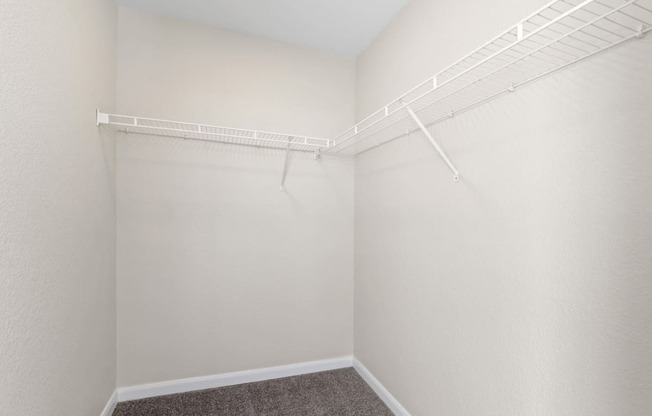 Huge closets at Switchback on Platte Apartments, Littleton, CO