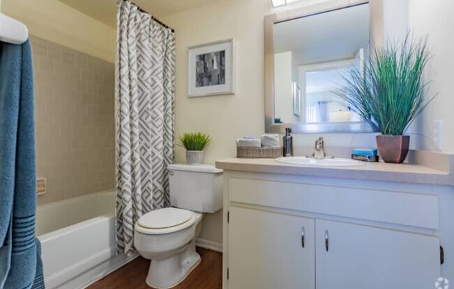 Master Bathroom at Bay Club, Bradenton, Florida