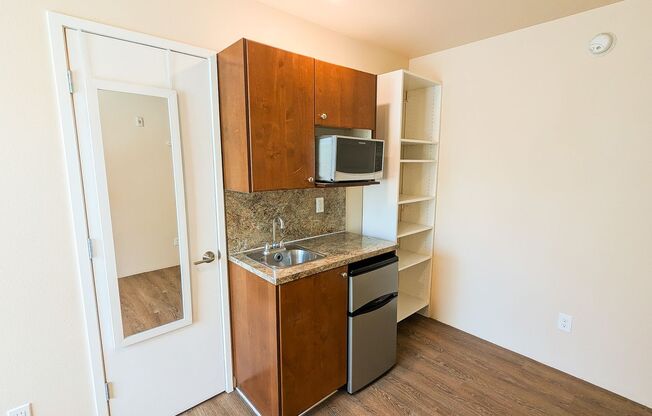 Studio, 1 bath, 160 sqft, $1,295, Unit 558