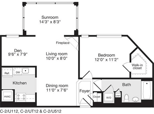 1 bed, 1 bath, 869 sqft, $2,855, Unit 0212