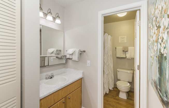 Luxurious Bathroom at The Glen at Briargate, Colorado Springs, Colorado