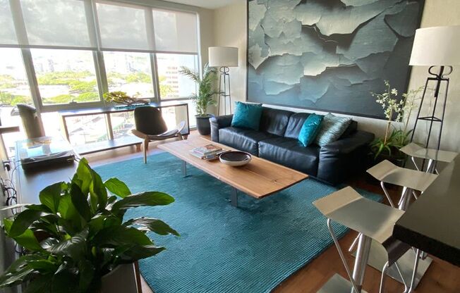 Upscale Designer-Furnished Condo for Rent