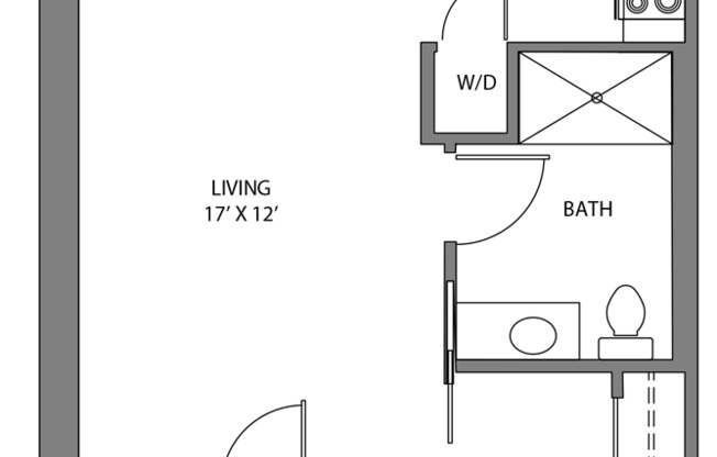 1 bed, 1 bath, 650 sqft, $3,495, Unit 116