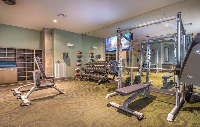 Free weights, cardio machines and more!