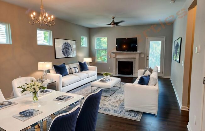 Great news! Move in by December 31 and pay only half for the first month! Beautiful Energy Efficient 3-BR Home w/Solar Panels at Lincoln Heights! Available Now!