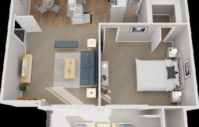 1 bed, 1 bath, 650 sqft, $1,220