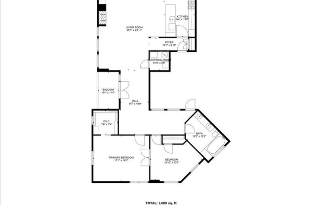 2 beds, 1 bath, 1,500 sqft, $2,795, Unit Unit F