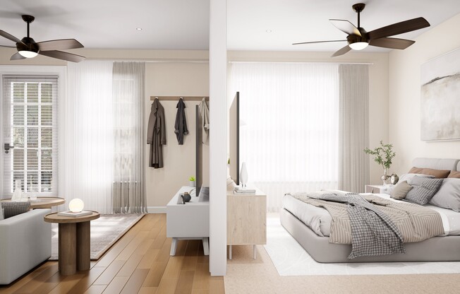 1 bed, 1 bath, 678 sqft, $1,236