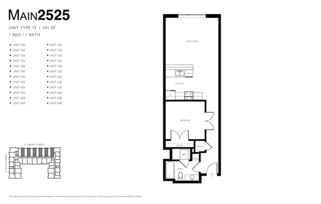 1 bed, 1 bath, 531 sqft, $1,495, Unit APT 638