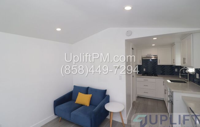 Modern Studio W/ patio