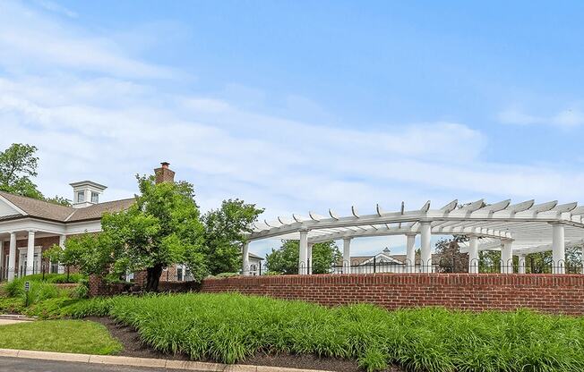 Beautiful Landscaping at Creekside at Taylor Square Apartments