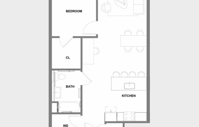 1 bed, 1 bath, 800 sqft, $2,017, Unit 210