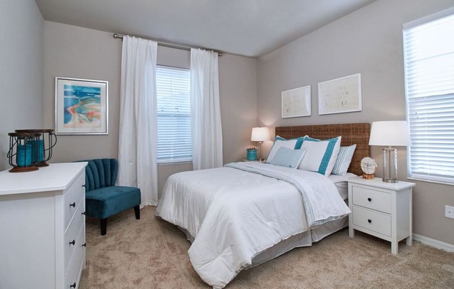 Coralina Apartments | Cape Coral, FL | Large Bedrooms with Plush Carpeting