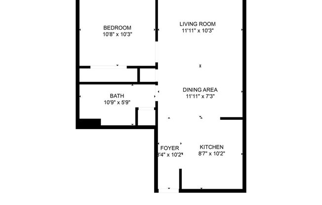 1 bed, 1 bath, 650 sqft, $1,035, Unit Unit 6592-03